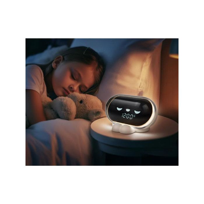 Réveil - MUSE M16KIDS - Sons apaisants - Lumière réglable - Alimentation USB-C