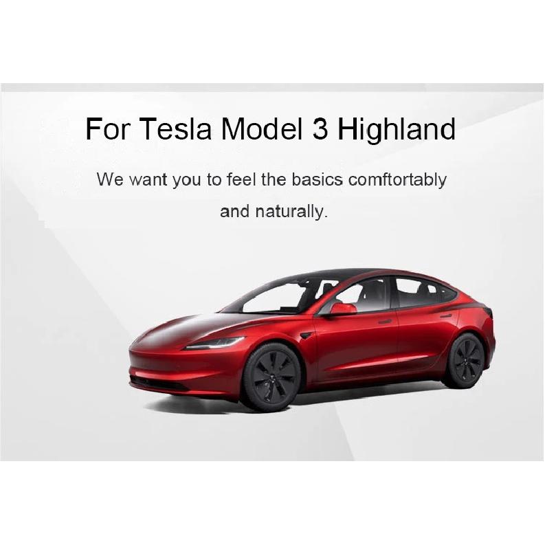 For Tesla Model 3 2024 Highland Trunk Guard Plate Threshold Strip Pedal Tailgate Anti-cutting Rubbing Pad Car Rear Sill Cover