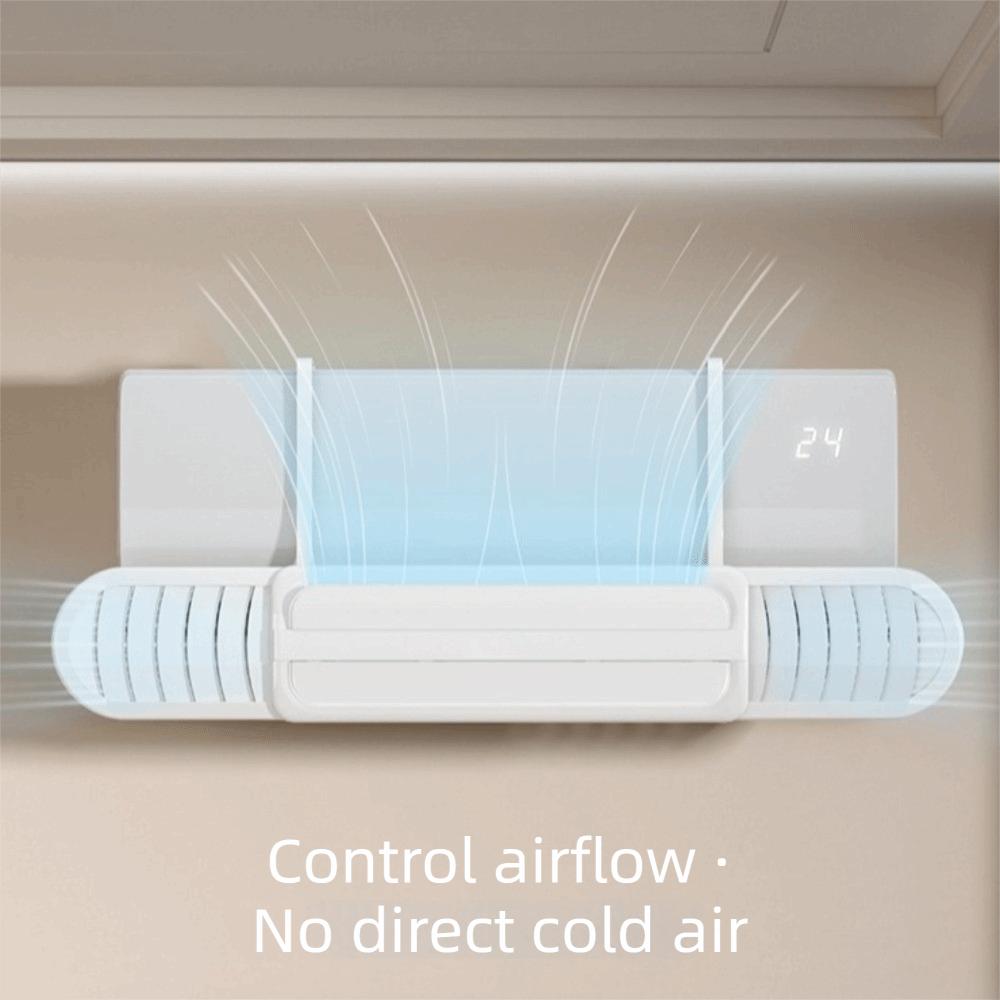Adjustable Air Conditioning Wind Shield Hanging Wind Direction Baffle Wind Guide Cover  Office