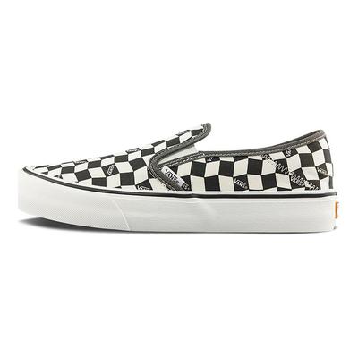 Slip-On VR3 SF Checkerboard - Black Marshmallow Unisex Sneakers Checkerboard-Black VN0A4BX81KP