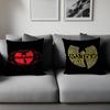Wu T-Tang Clan Logo Pillow Cover Sofa Cushion Cover Home Room Decoration Children Gift
