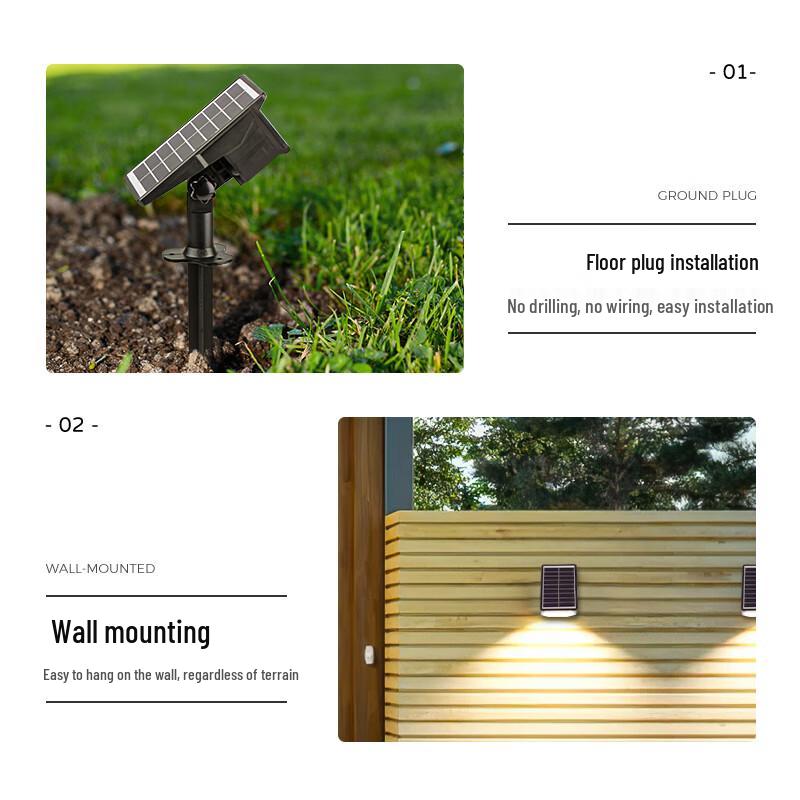 Solar LED Landscape Spotlight