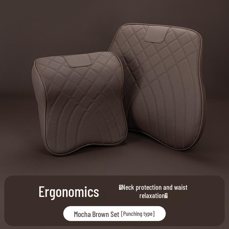 Geely Galaxy E8 Car Headrest and Neck Pillow with L6 Backrest Lumbar Support