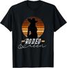 Rodeo Queen Melanated Western Cowgirl Design T-Shirt