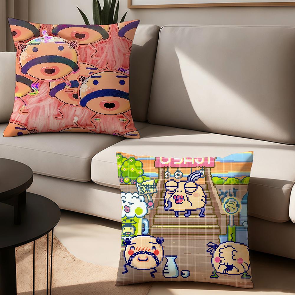 Ooyajitchi Cushion Cover Antidustmite Sofa Cushion Decorative Office Cover Lounge Area Indoor Outdoor Use