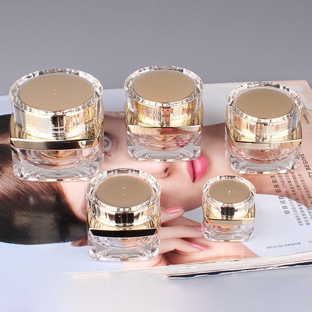 5g 10g 20g 30g 50g Transparent Face Cream Bottle Refillable Cosmetic Container