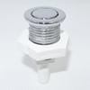 Massage Bathtub Hardware, Chrome-Plated Straight Bubble Air Nozzle, Bathtub Accessories 25mm Face Air Jet