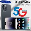 I15 ProMax 2025 HOT Original for Brand Smartphone 6.7 Inch New Full Screen 4G 5G Cell Phone 7800mAh Mobile Phones Global Version