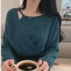 Korean Chic French-Inspired Knitted Two-Piece Sweater for Women’s Early Spring