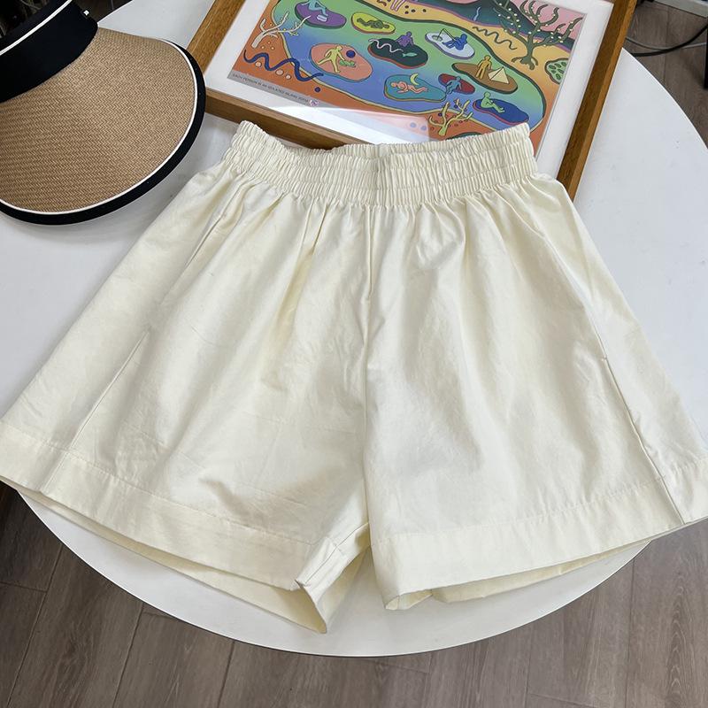 

Летняя уличная одежда, повседневные брюки для дома, женская корейская версия, все свободные спортивные штаны для ветра XL абрикосовый