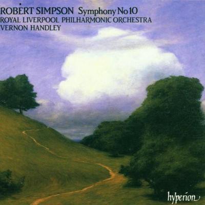 CD ROBERT SIMPSON, ROYAL LIVERPOOL PHI - Symphony No 10 CDA66510 Hyperion 1991 UK Classical Used