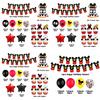 Mickey Mouse Minne Kids Birthday Party Supplies Decor Balloon Banner And Tableware Set