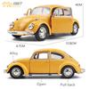 1:36 Scale Mini Car 1967 Beatle Classic Alloy Car Model, Diecasts Metal Toy Car Model Simulation Miniature Scale