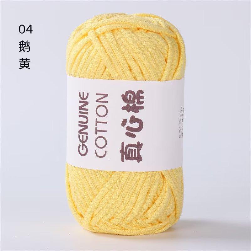 Genuine Cotton Hollow Cotton Wool Ball Hand-Woven Genuine Cotton Core Cotton Thick Wool Ball Crochet Diy Cloth Line