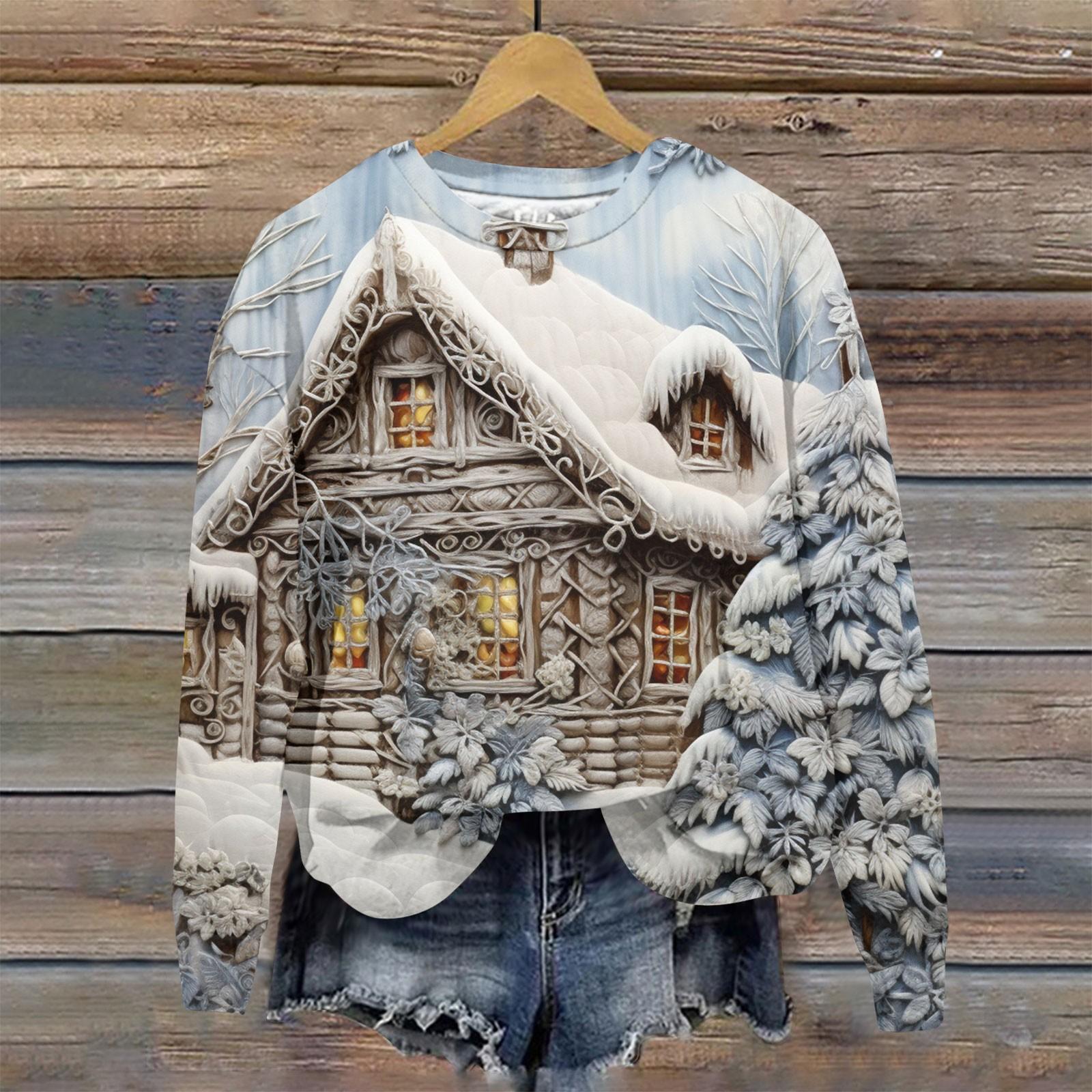 

Женские винтажные толстовки с принтом Санты, длинные рукава, свитер с капюшоном Merry Xmas, женская однотонная толстовка, женская цветная толстовка L