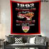 VfB Stuttgart Wall Tapestry Aesthetic Wall Hanging Printed Fabric Blanket Decorative Tapestries for Bedroom Living Room Home Decor