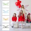 Multicolor Girl Butterfly Wings Cosplay Props Dress-Up Wings Costume  Women Girls Princess