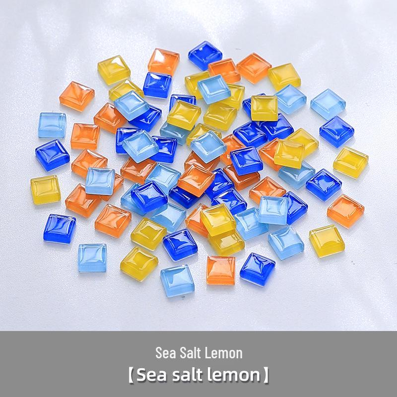 1cm Crystal Glass Colored Stones Mosaic DIY Kit for Kids