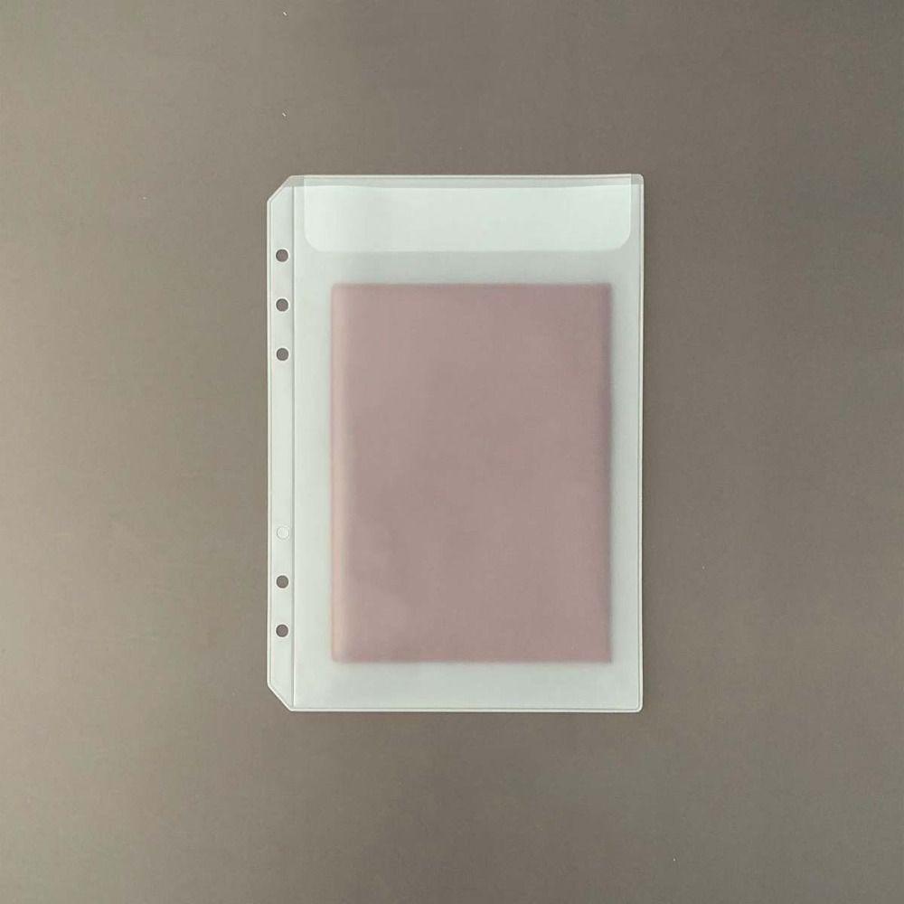 10Pcs Transparent Loose-Leaf Notebook Refill Paper A7 A6 A5 A4 PVC Spiral Binder Divider Page Separator Files Reports Binder