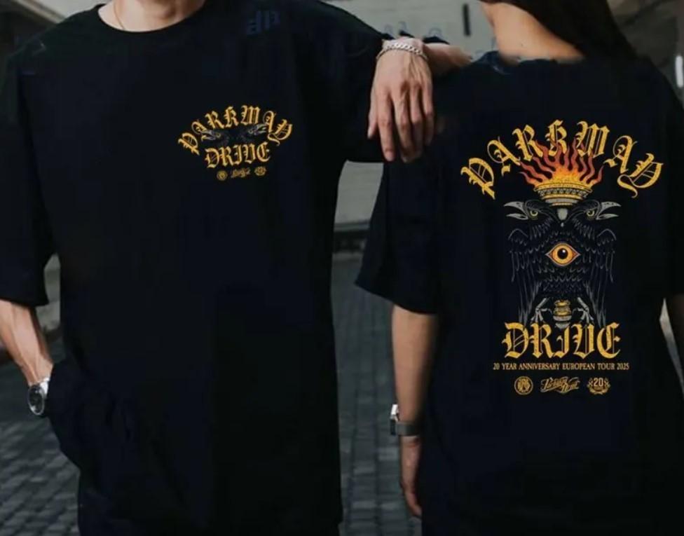 Parkway Drive 20 Year Anniversary European Tour 2025 T-shirt Unisex T-Shirt L