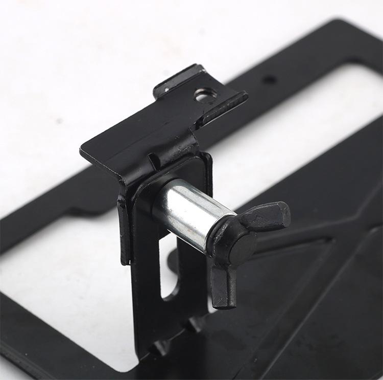 Adjustable Angle Grinder Stand with Guard for Safe Cutting