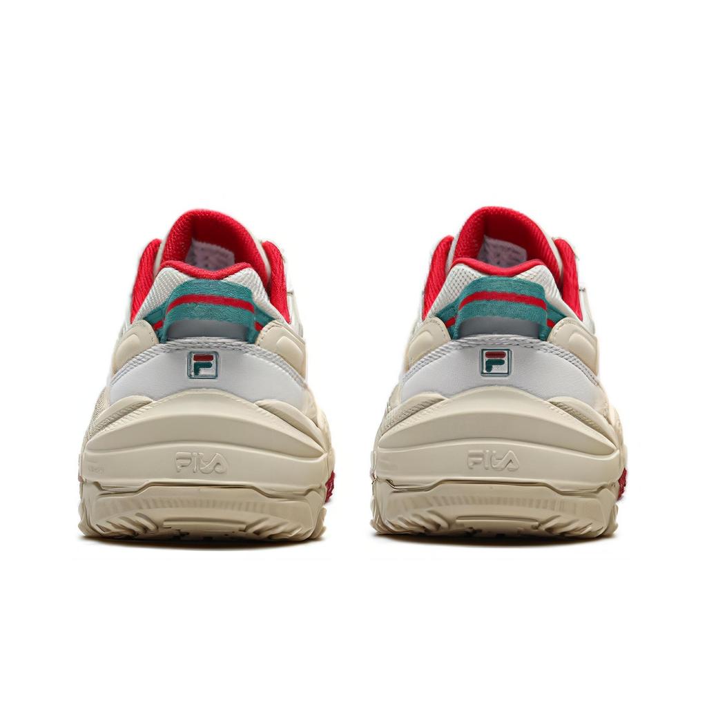 Fila Predator 2 Synthetic Leather Comfortable Sports Lightweight Low-Top Casual Shoes Women Casual Shoes Light-Gray F12W216132FAN