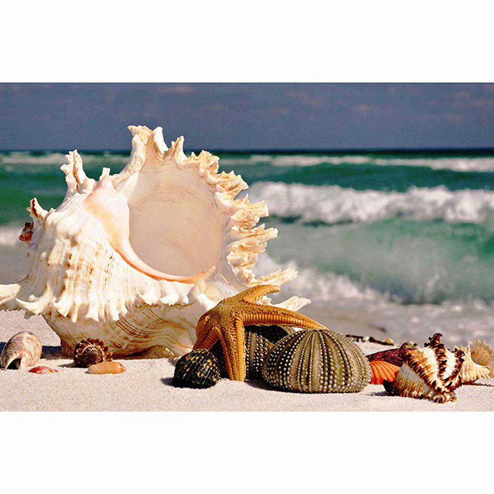 Buy DIY Full Square Round Diamond Painting Cross Stitch Shellfish ...