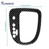 For Seat Leon 2005 2006 2007 2008 2009 2010 2011 2012 Real Soft Carbon Fiber Sticker LHD RHD Car Inner Gear Shift Panel Trim