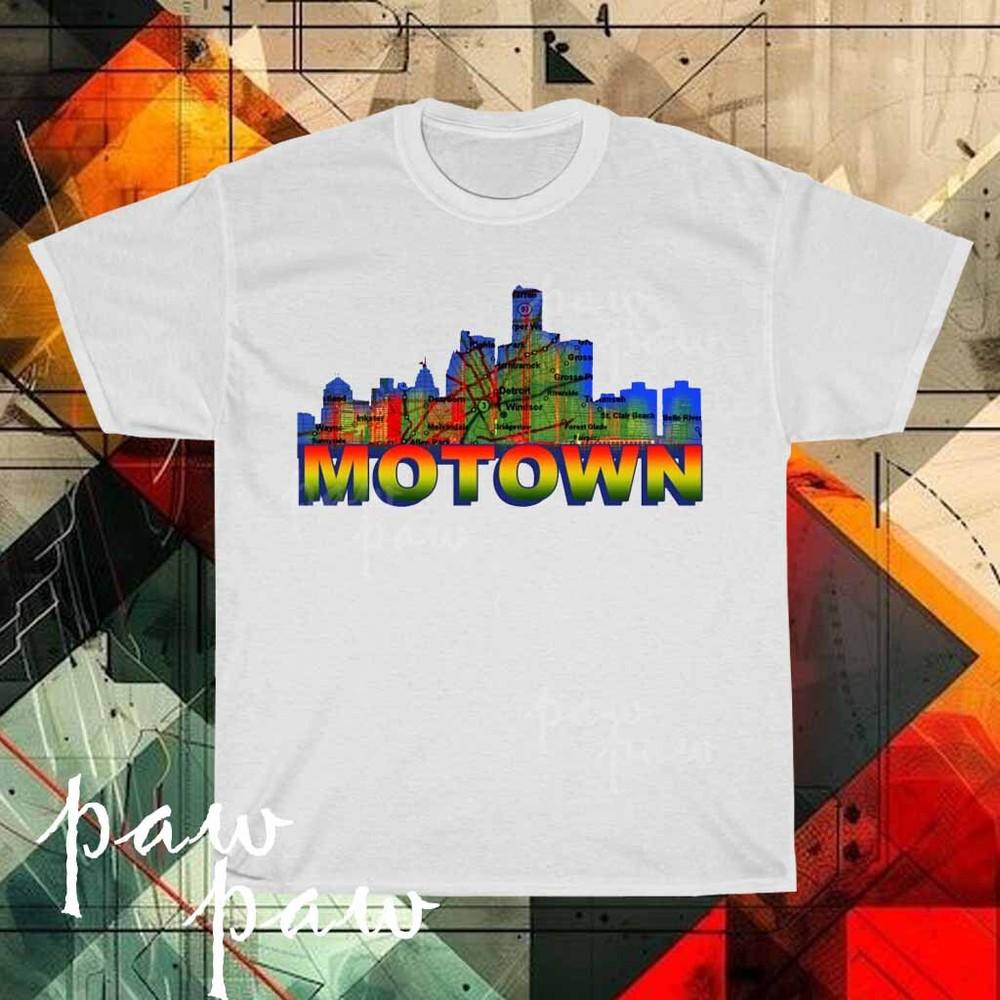 

New Motown Records Logo Men s T-shirt funny size S to 5XL M