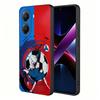 Football Soccer Ball Design Soft Phone Case for Xiaomi Poco X5 X6 X7 X8 Pro Max X3 F7 F8 Ultra M8 M7 M6 M5 Redmi 15 15C 14C 13C