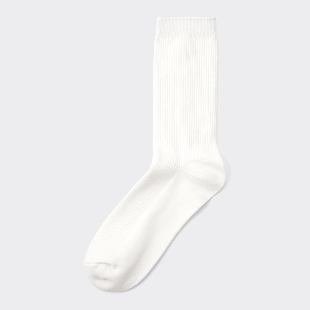

Носки GU by Uniqlo в рубчик+E 01 OFF WHITE/ONE SIZE