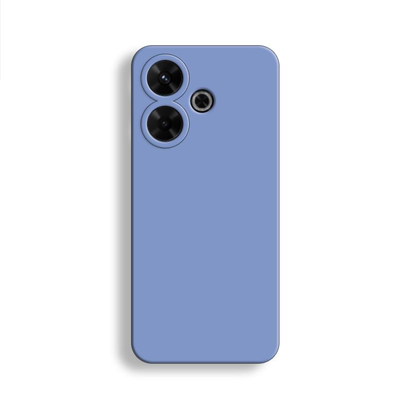 For Xiaomi POCO M6 4G Case For POCO M6 Cover 6.79 Inch Original Liquid Silicone Rubber Shockproof Bumper Case For POCO M6 4G