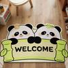 Entry Door Floor Mat Entry Door Door Door Mat Non-Slip Floor Mat Entrance Wear-Resistant And Dirt-Resistant Foot Mat Silk Ring Can Cut Carpet