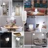 No Flickering Straight Tube LED Lamp Lighting Bulbs E26 E27 100-240V 5W 7W 9W 12W PC LED Light Bulbs