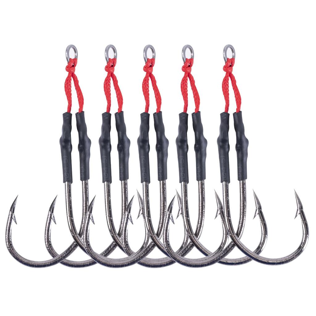 Goture Twin Assist Hooks Fishing Hooks 7/0-20PCS