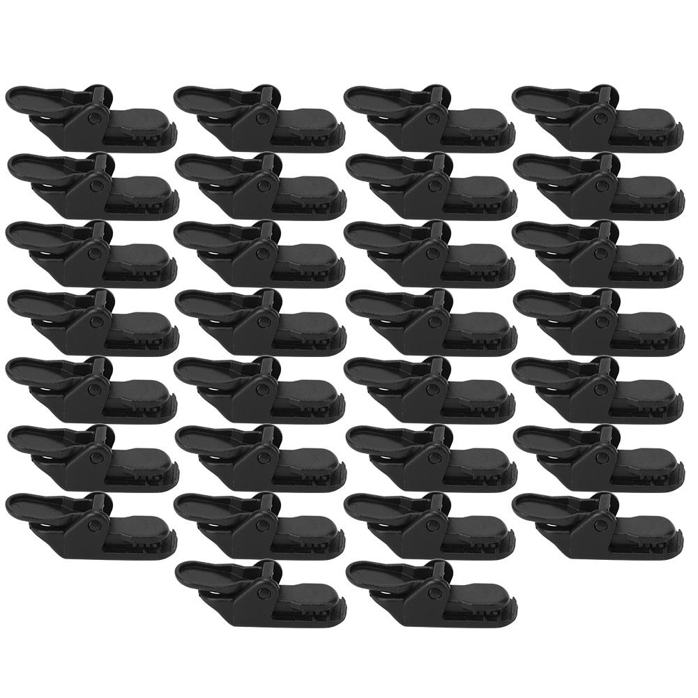 30Pcs Set Tent Awning Clamp Teeth Shaped Canopy Clip Anchor Gripper Tighten Tool Outdoor Camp Hiking Kit