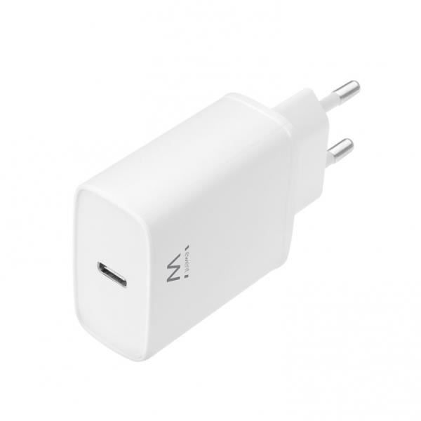 Chargeur - Ewent - EW1320 - 20W - USB-C - Charge Rapide