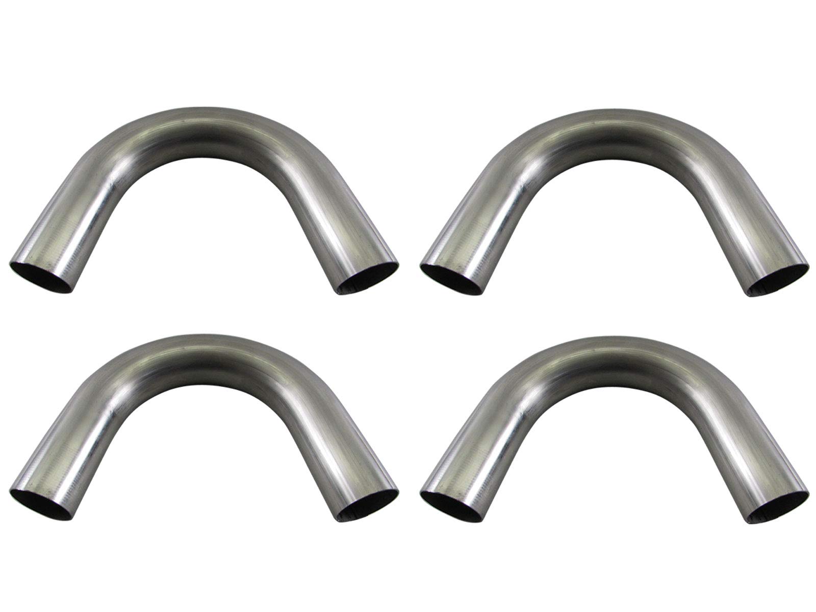 

BRIGHTZ Diameter Stainless Steel Bent Set 60.5mm 150° Pipe, 1.2mm Thick, 4-Piece [CUR-PIPE-006-4PC] 60.5mm Diameter, 150°