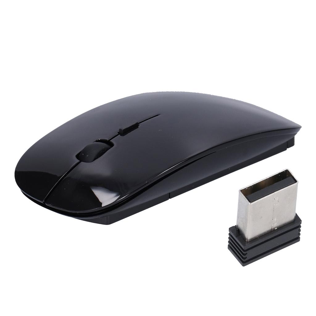 Wireless Mouse Smart Slim Portable 2.4G Cordless Mouse with USB Receiver for   Laptop Computer Tablet