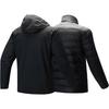 Anta Training Series Sports Leisure Solid Color Simple Warm Jacket Men Jacket Black 152447625-5