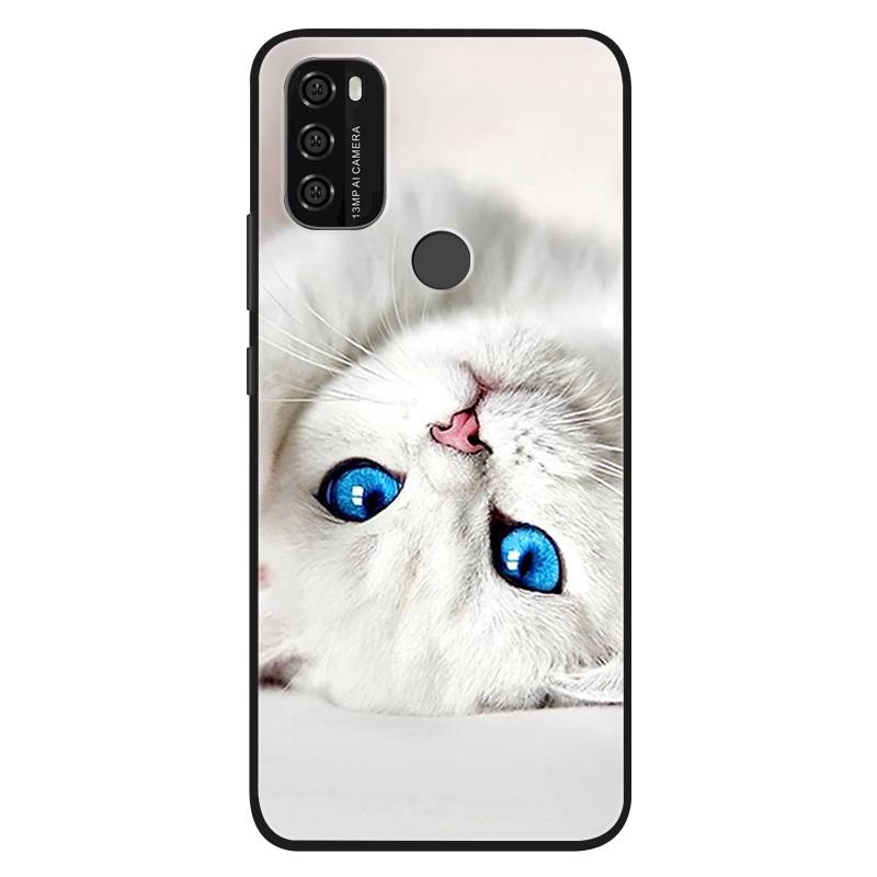 For Blackview A70 Case A 70 Capa Silicone Cute Cats Painted Soft Black Cover for Blackview A70 Pro Cover A70Pro TPU Coque Cases