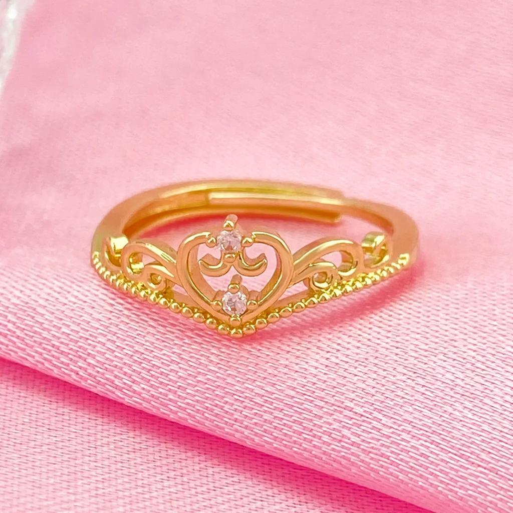 Sell Well In Europe America Wide Version Pearl Rings for Women Exaggerate Chunky Fashion Statement Jewelry Ring Trend Gift