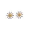 Mori Small Daisy Stud Earrings Women'S Small Fresh And Simple Flower Earrings Exquisite Ear Jewelry