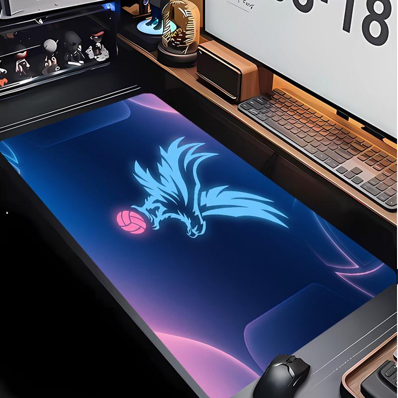 Crystal Palace Football Print Mouse Pad Non?Slip Rubber Desk Mat Waterproof Gaming Mousepad For Laptop Office Desktop