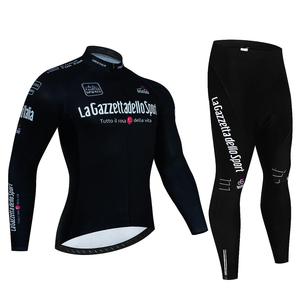 2026 Cycling Jersey Tour De Italia Giro Autumn Riding Long Sleeves Cycling Set Bicycle Clothing Spring Breathable Bike Clothes