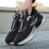 2025 new sports shoes men's rotating button running shoes ultra-light shock-absorbing mesh breathable men's shoes live broadcast