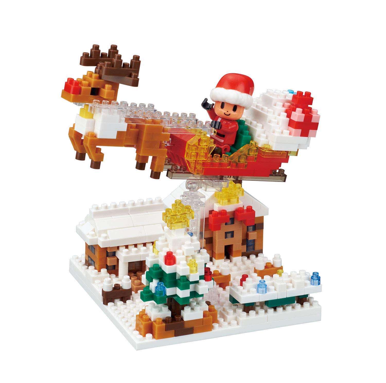 

Коллекция историй Nanoblock Рождественская ночь NBH_191