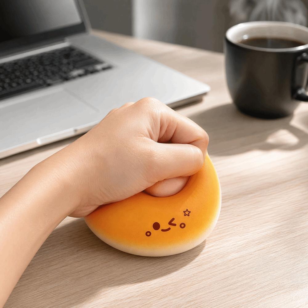 Soft Texture Mini Bao Buns Dumpling Toys Slow Rising Sensory Fidget Toy Children