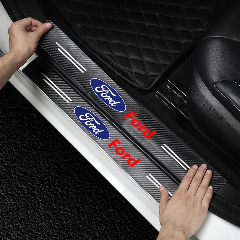 Autoaufkleber Heiß Für Ford 5 Stück Auto Zubehör Türaufkleber Schweller Kratzschutz Aufkleber Für Ford Focus 2 3 Mondeo Kuga Fiesta M