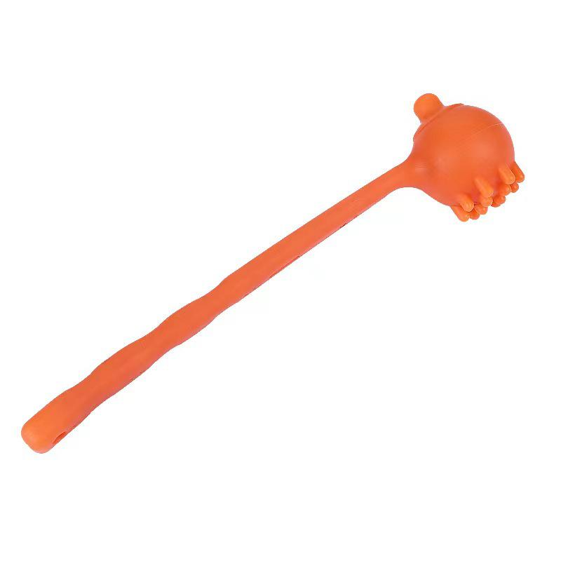 Silicone Massage Hammer for Tapping Waist, Shoulder, Neck, and Back - Ideal for Elderly Health.